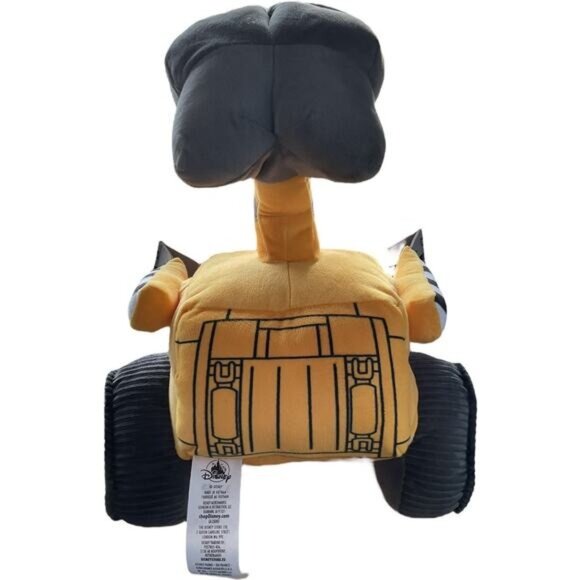 Disney WALL-E Plush Toy 14" Yellow Robot Stuffed Character Collectible - Picture 3 of 6